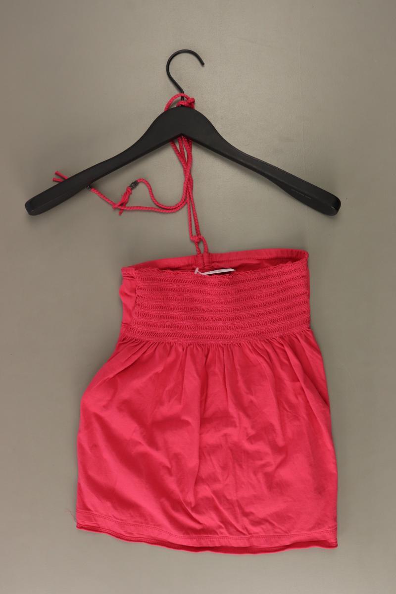 QS by s.Oliver Neckholdertop Gr. XS pink aus Baumwolle