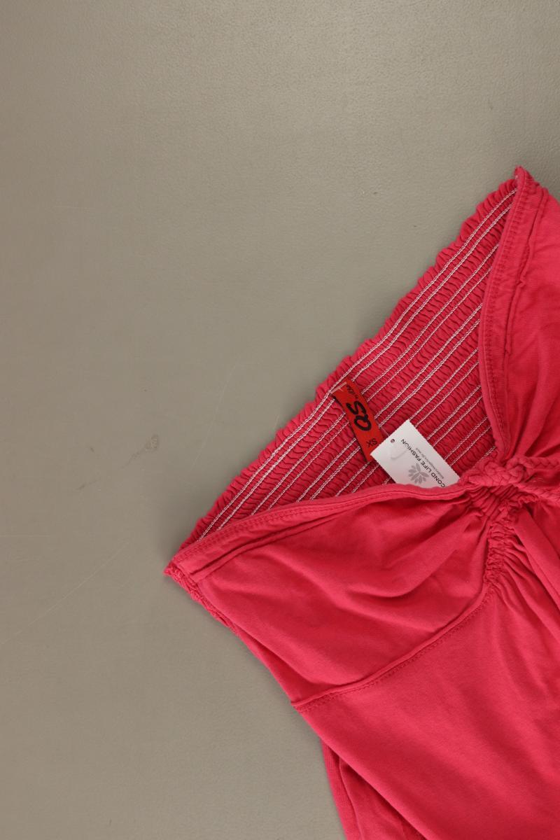 QS by s.Oliver Neckholdertop Gr. XS pink aus Baumwolle
