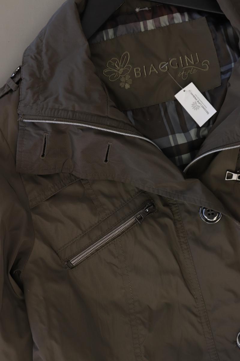 Biaggini Übergangsjacke Gr. 42 braun aus Polyester