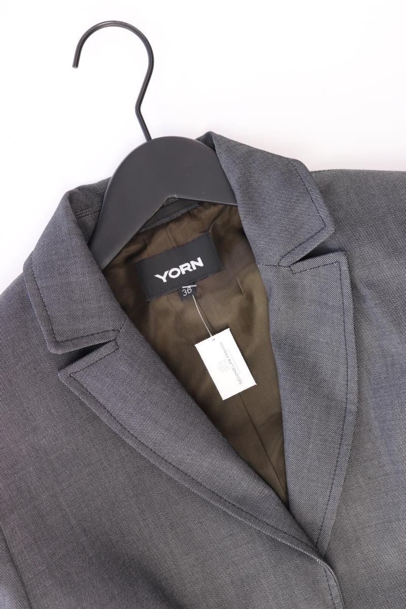 YORN Classic Blazer Gr. 36 grau aus Polyester