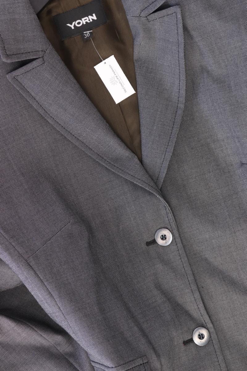 YORN Classic Blazer Gr. 36 grau aus Polyester