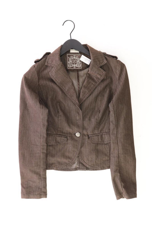 Street One Classic Blazer Gr. 38 braun aus Baumwolle
