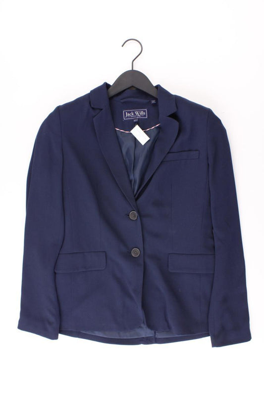 Jack Wills Blazer Gr. US 6 (M) blau aus Polyester