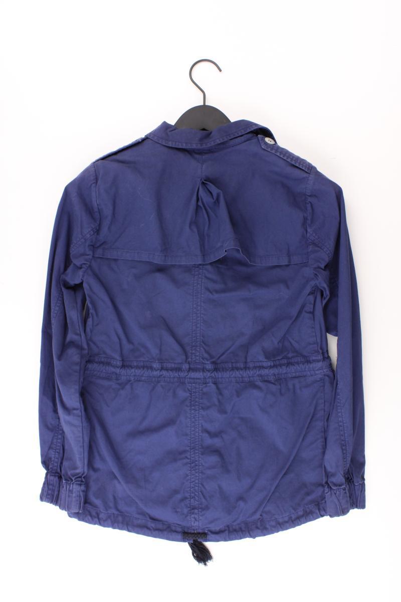 Kookai Jacke Gr. 34 blau aus Baumwolle