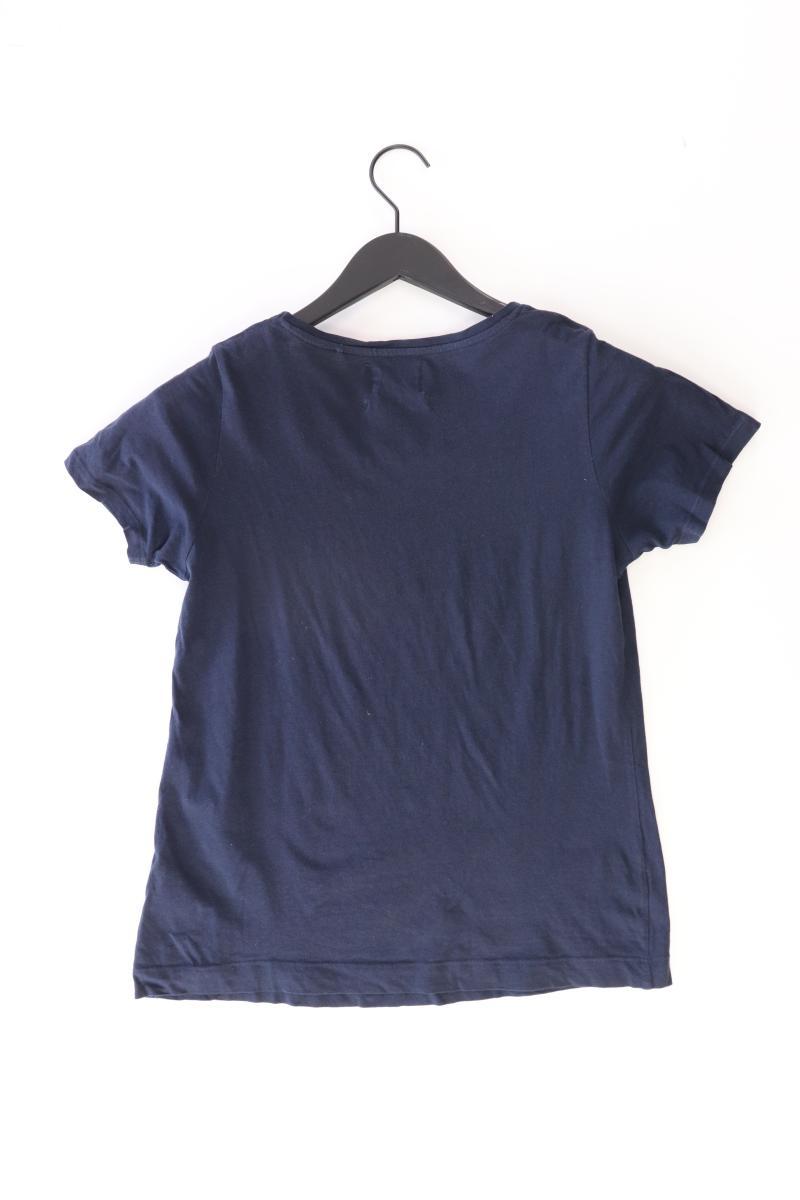 Holly & Whyte Printshirt Gr. S Kurzarm blau aus Baumwolle