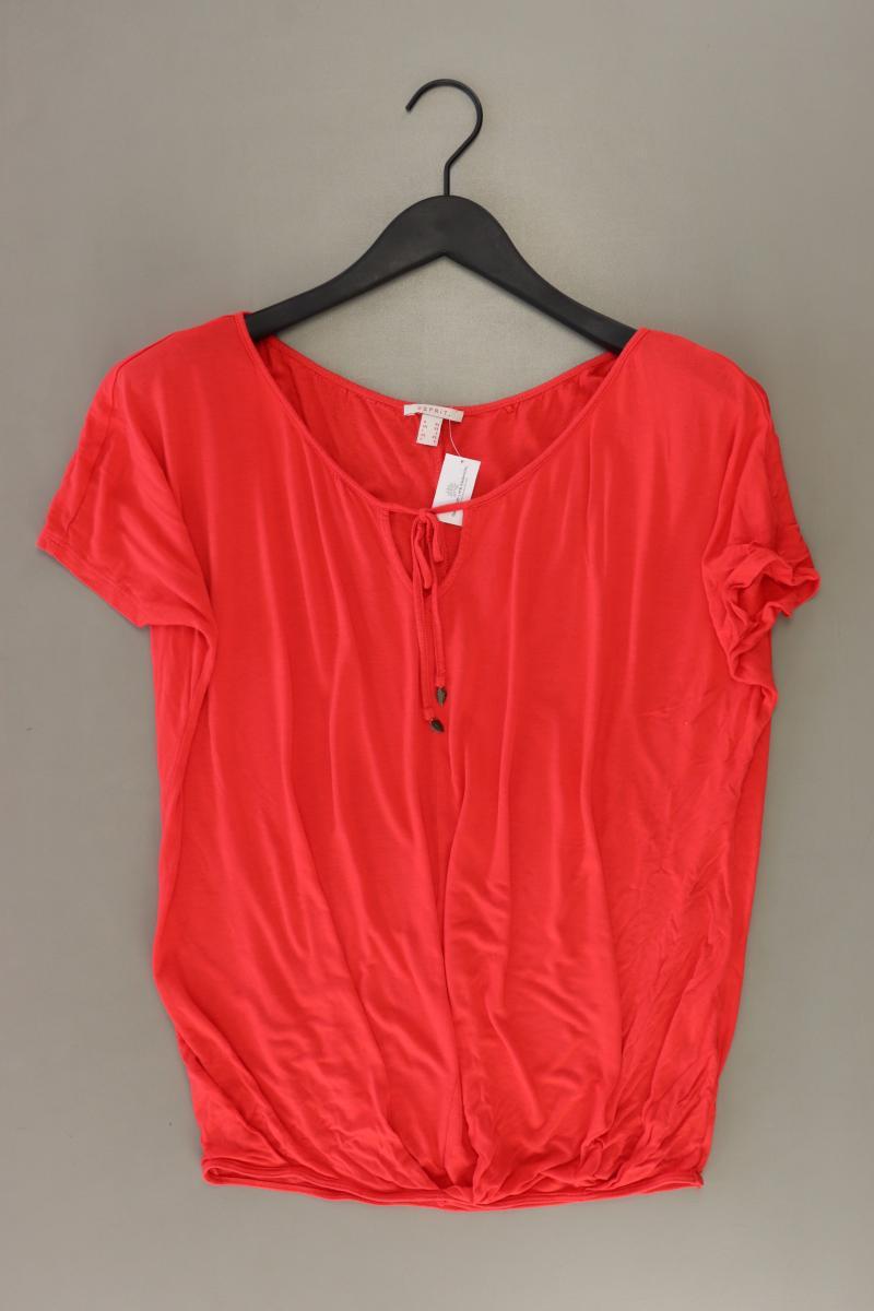 Esprit T-Shirt Gr. XS Kurzarm rot