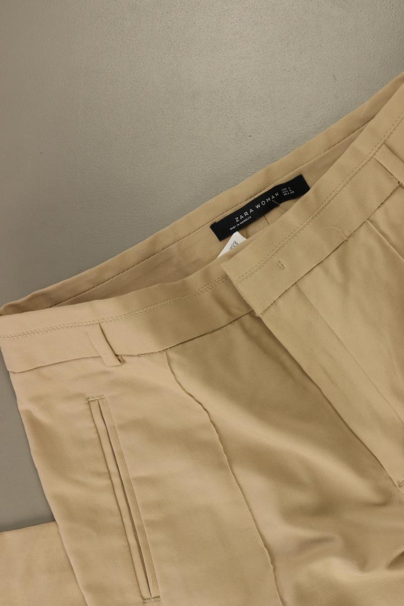 Zara Hose Gr. L braun aus Baumwolle
