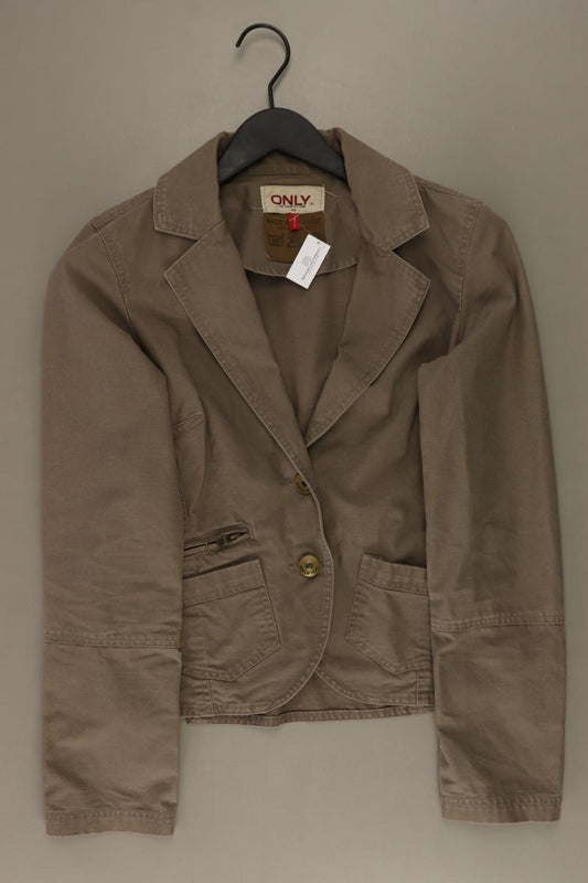 Only Übergangsjacke Gr. 38 braun aus Baumwolle