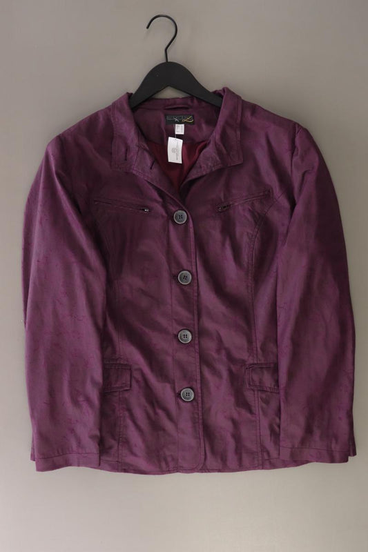 Création L. Jacke Gr. 46 Vintage lila aus Polyester