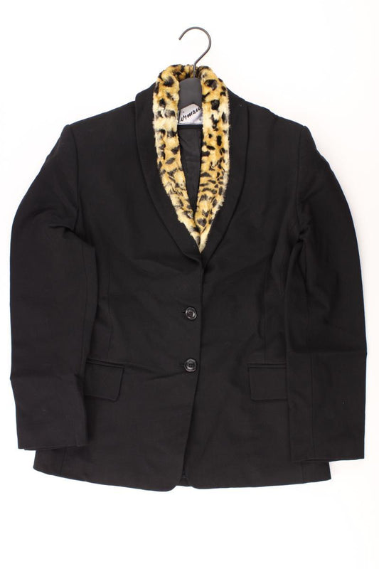 Blazer Gr. 34 schwarz aus Viskose