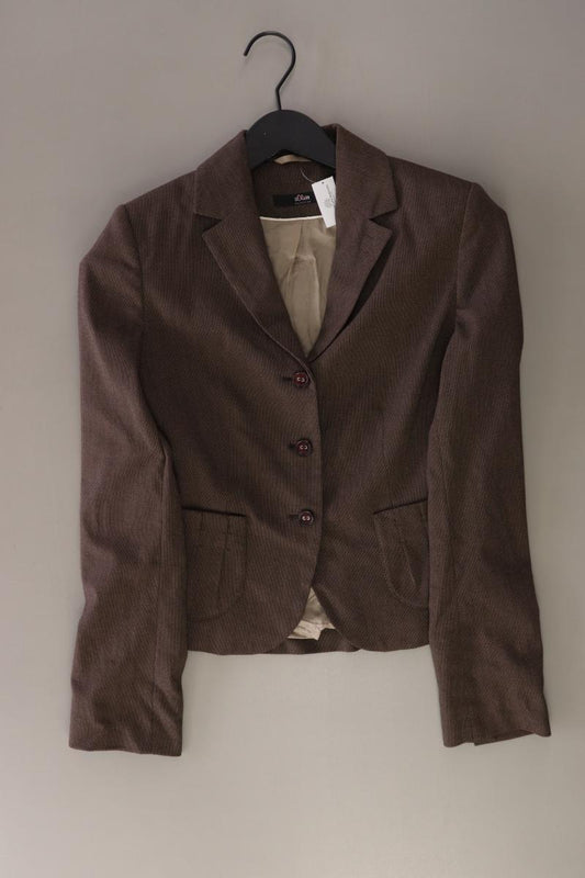 s.Oliver Selection Regular Blazer Gr. 34 braun aus Polyester