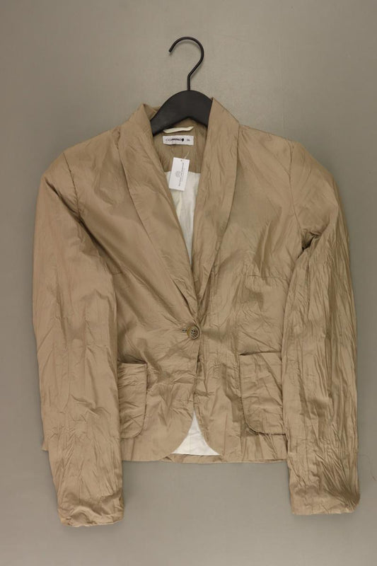 comma, Regular Blazer Gr. 36 creme aus Polyester