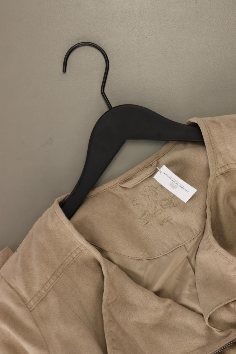 comma, Regular Blazer Gr. 36 creme aus Polyester