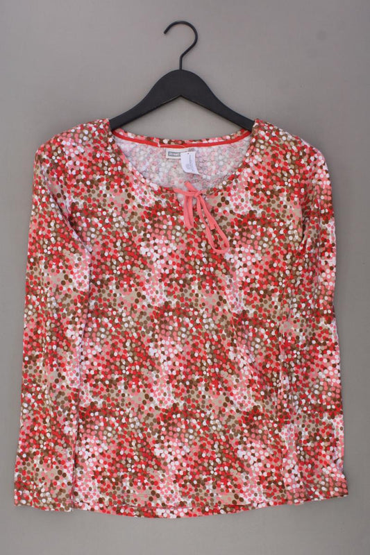 Street One Longsleeve-Shirt Gr. 40 gepunktet Langarm mehrfarbig aus Baumwolle