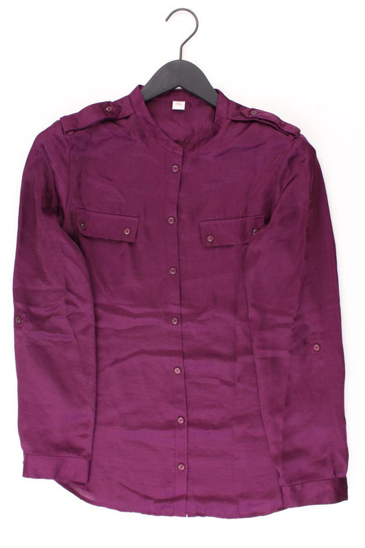 s.Oliver Langarmbluse Gr. 38 lila aus Polyester