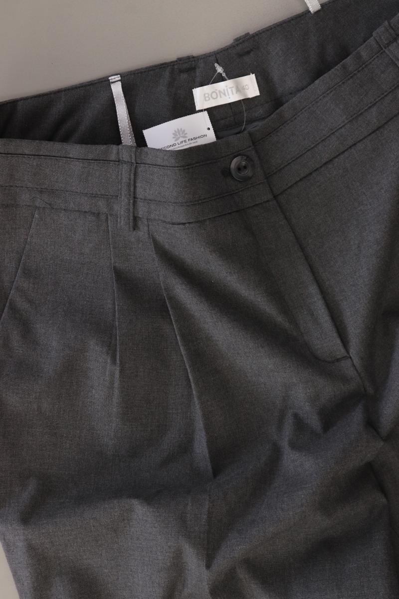 Bonita Anzughose Gr. 40 Vintage grau aus Polyester