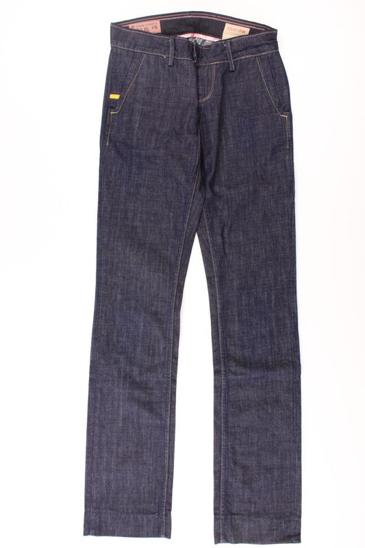 Meltin Pot Straight Jeans Gr. W25 blau aus Baumwolle