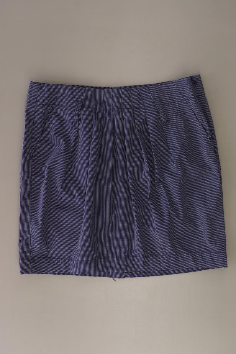 Esprit Rock Gr. 36 gestreift blau aus Baumwolle