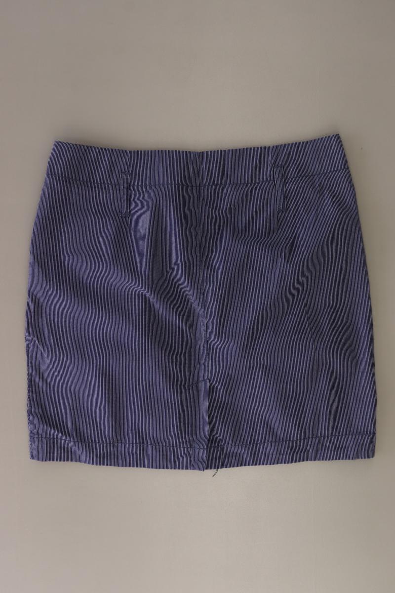 Esprit Rock Gr. 36 gestreift blau aus Baumwolle