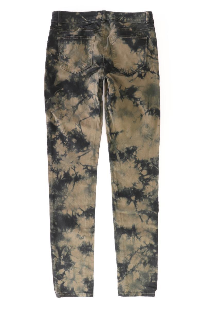 Esprit Five-Pocket-Hose Gr. 34/L32 mit Batikmuster olivgrün aus Baumwolle