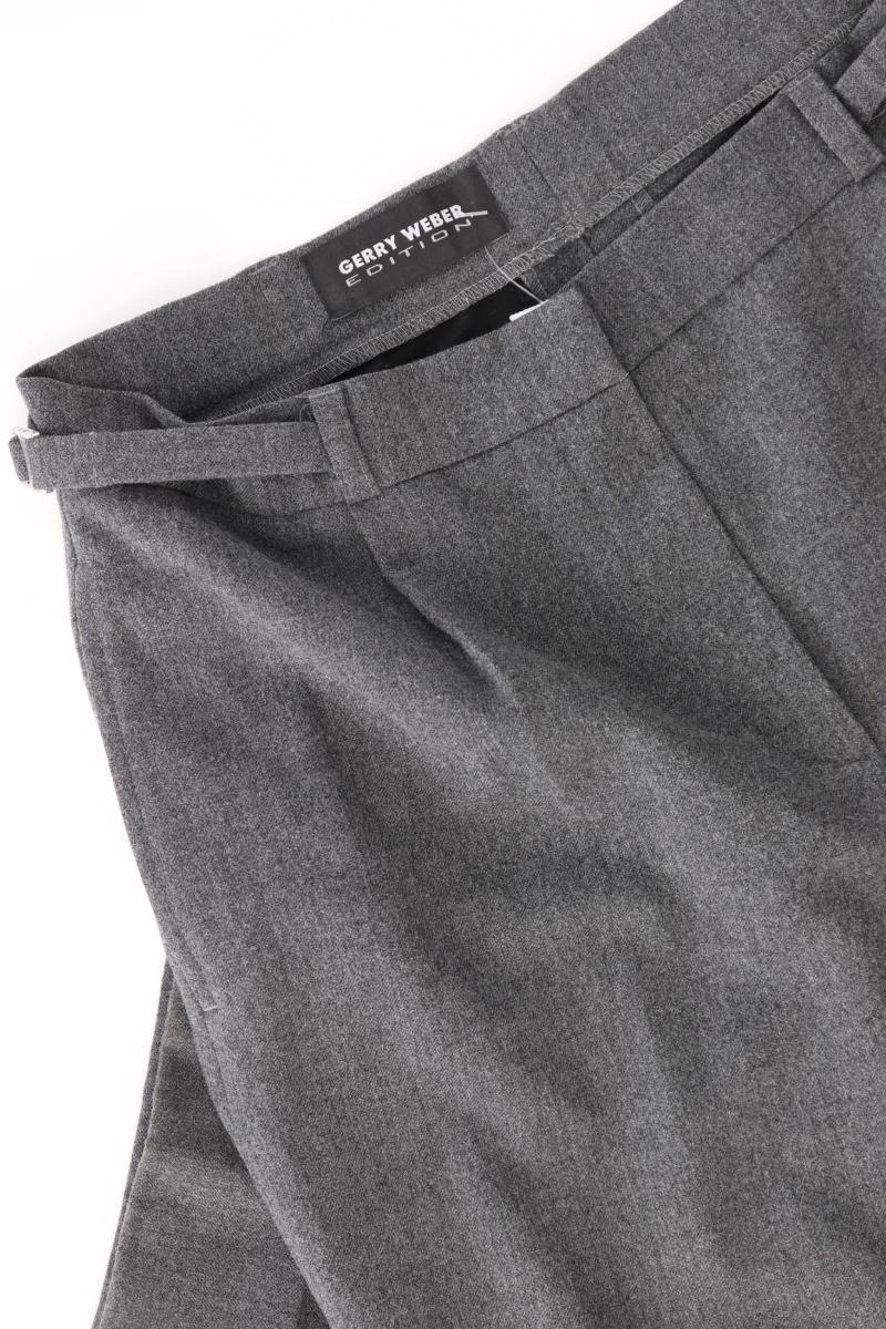 Gerry Weber Anzughose Gr. 38 grau aus Polyester