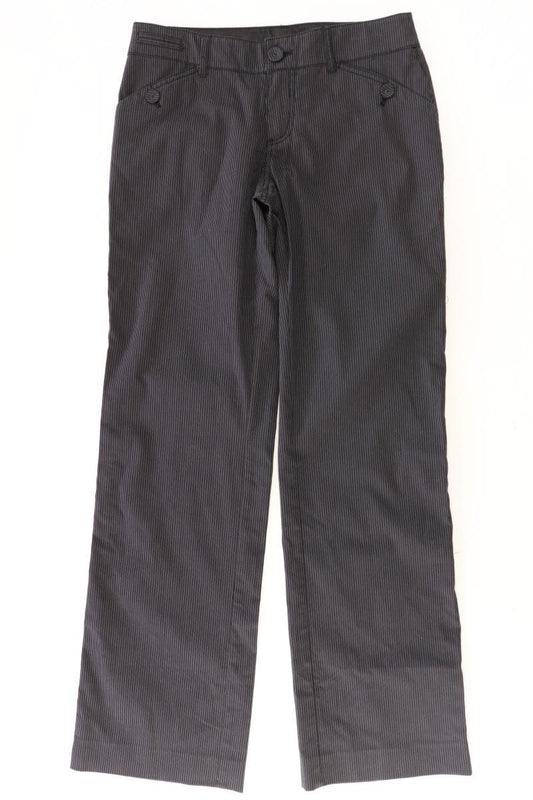 Street One Hose Gr. 34 gestreift grau aus Baumwolle