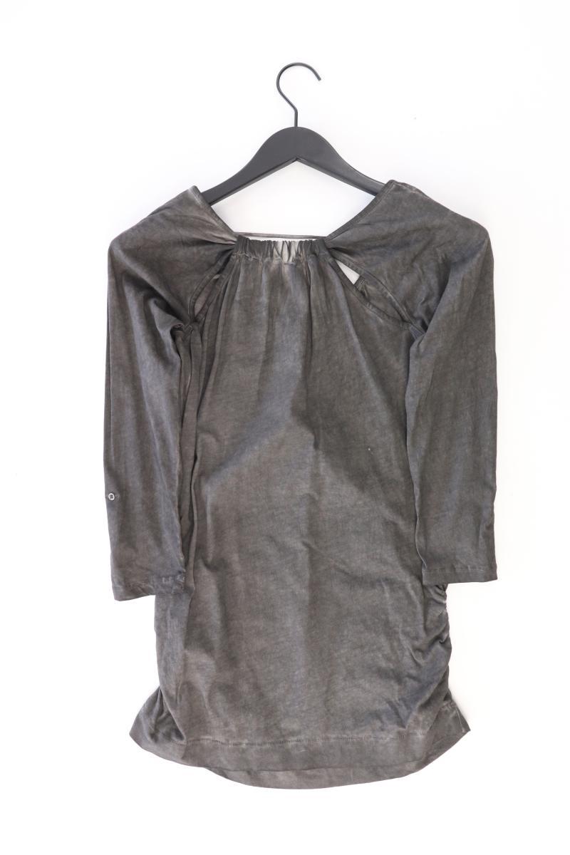 Key Largo Classic Shirt Gr. M 3/4 Ärmel mit Pailletten grau aus Baumwolle