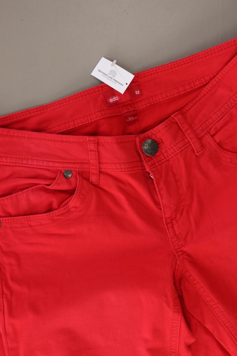 edc by Esprit Skinny Jeans Gr. 32 rot aus Baumwolle