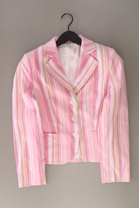 Madeleine Classic Blazer Gr. 36 gestreift Vintage rosa aus Baumwolle