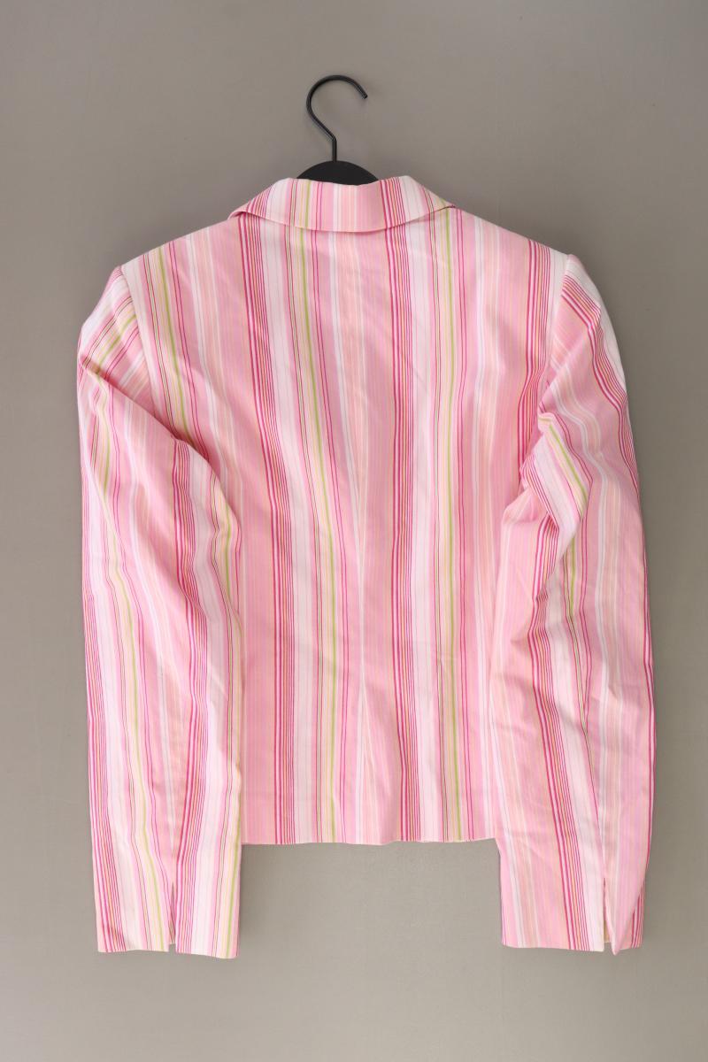 Madeleine Classic Blazer Gr. 36 gestreift Vintage rosa aus Baumwolle