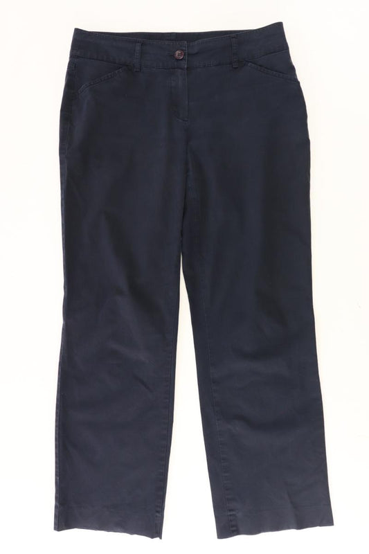 Taifun Hose Gr. 38 blau aus Baumwolle