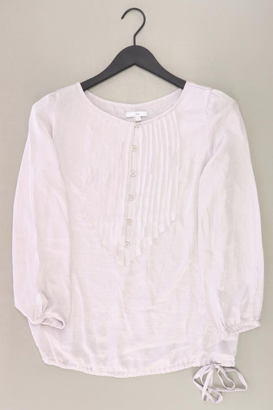 GAP Langarmbluse Gr. S silber aus Polyester