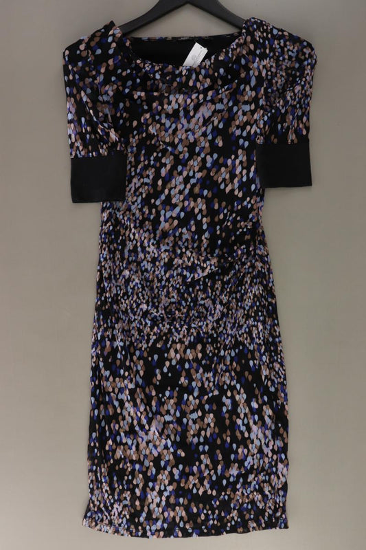 Mexx Schlauchkleid Gr. XS Kurzarm mehrfarbig aus Polyester