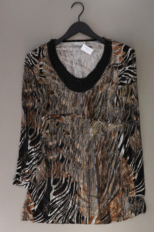 Street One Longsleeve-Shirt Gr. 38 Langarm mit Pailletten mehrfarbig aus Viskose