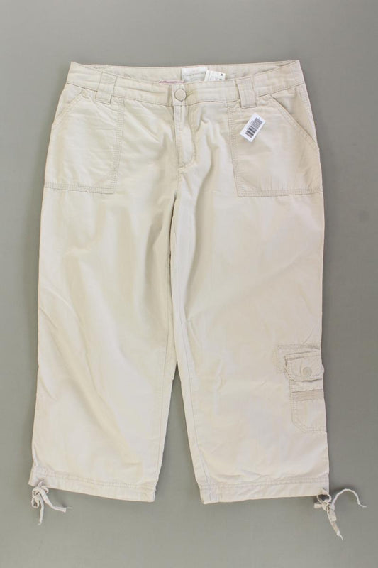 Street One 7/8 Hose Gr. 40 creme aus Baumwolle