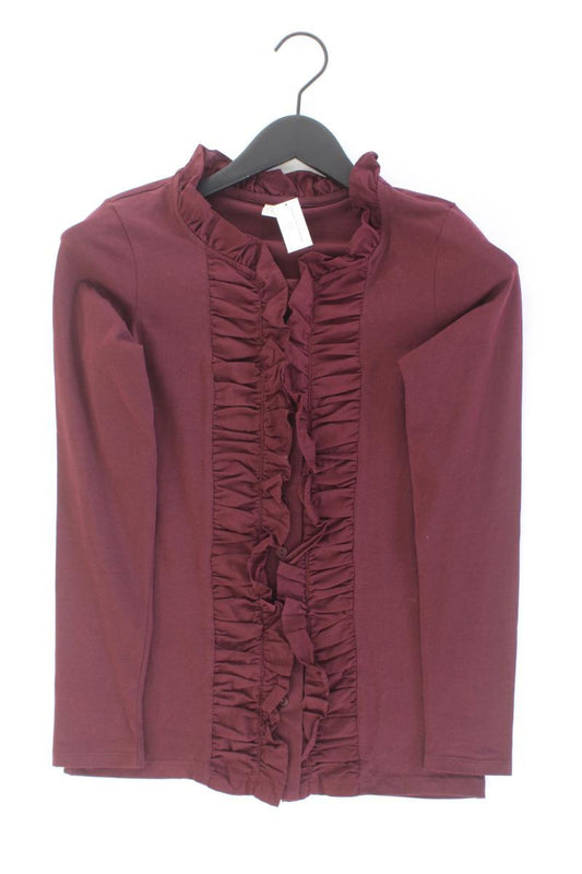 Esprit Cardigan Gr. XS Langarm rot aus Baumwolle