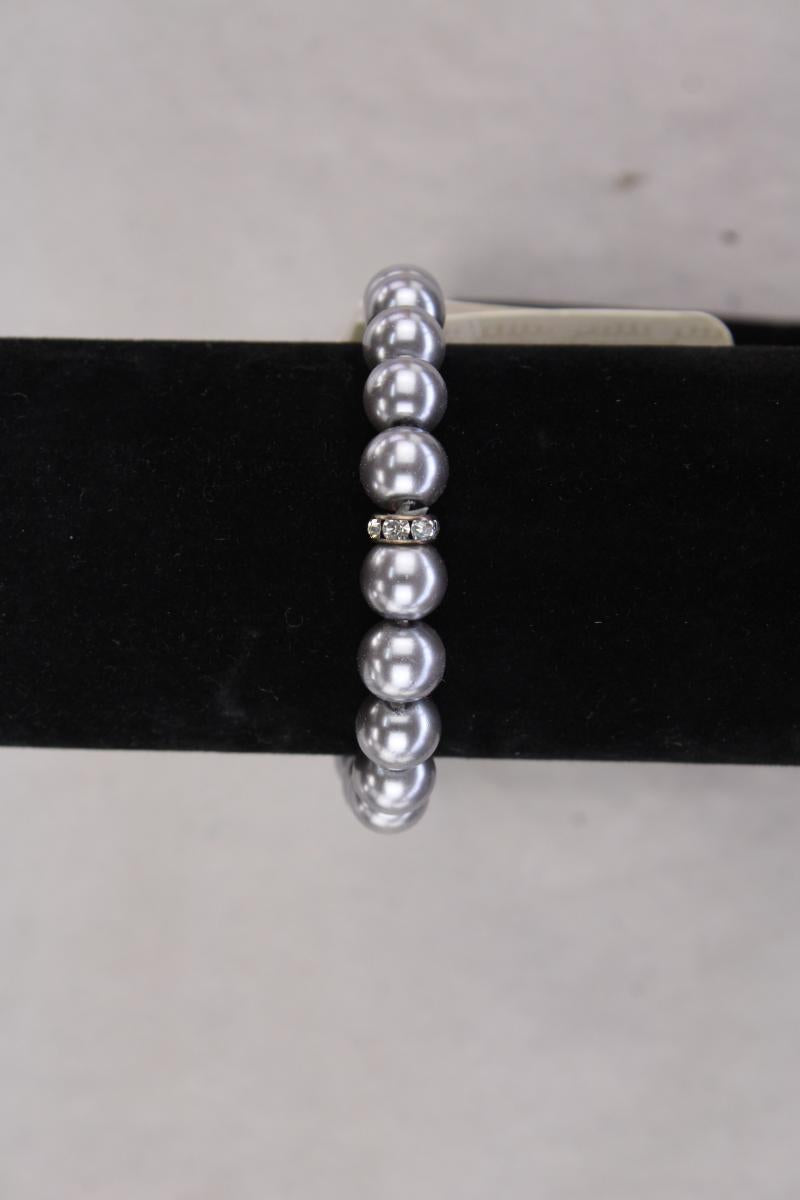 Clayre & Eef Armband neu mit Etikett grau