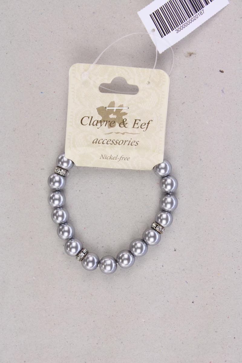 Clayre & Eef Armband neu mit Etikett grau