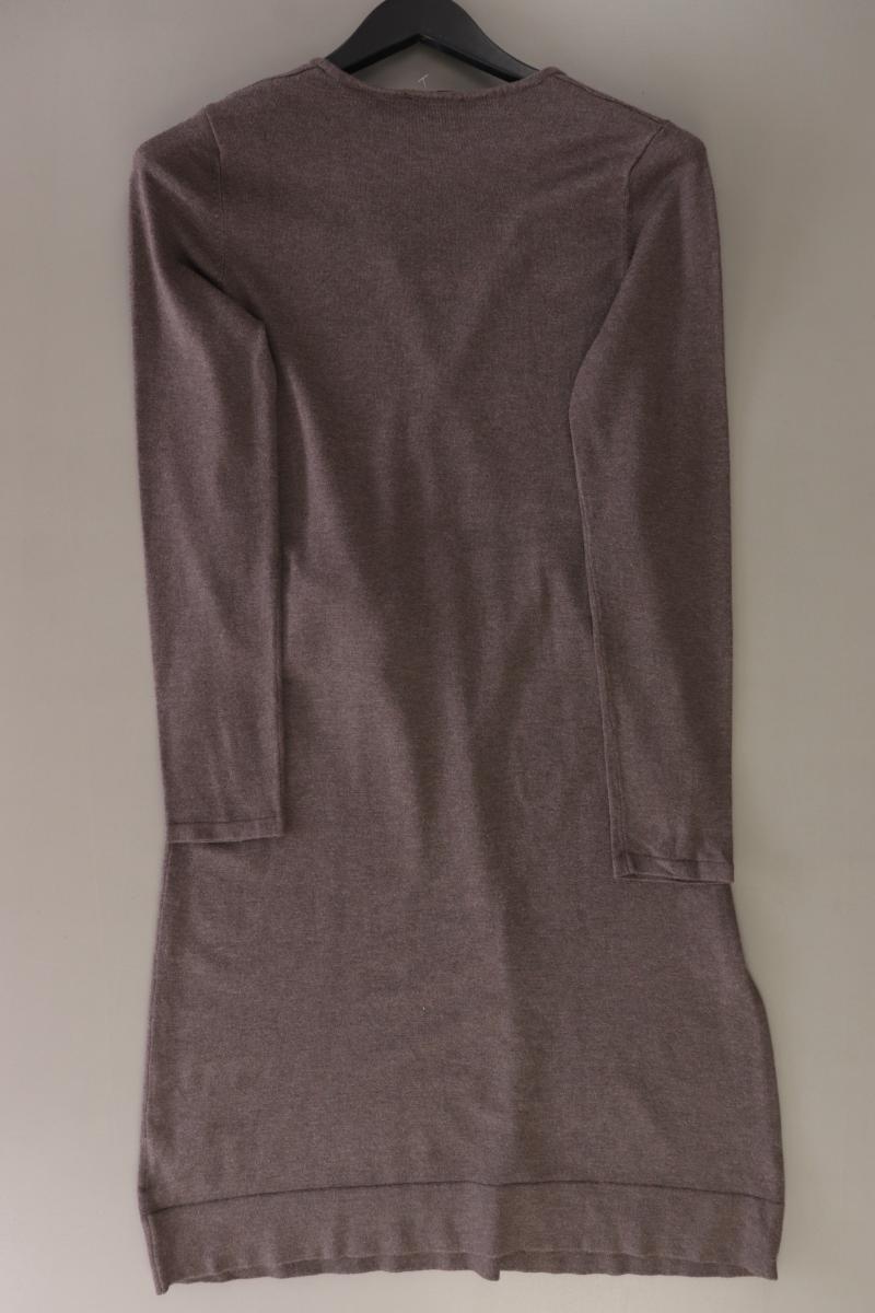 Via Appia Strickkleid Gr. 38 Langarm braun aus Viskose