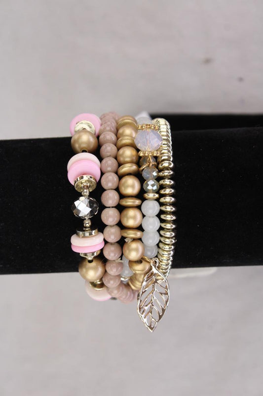 Clayre & Eef Armband neu mit Etikett pink