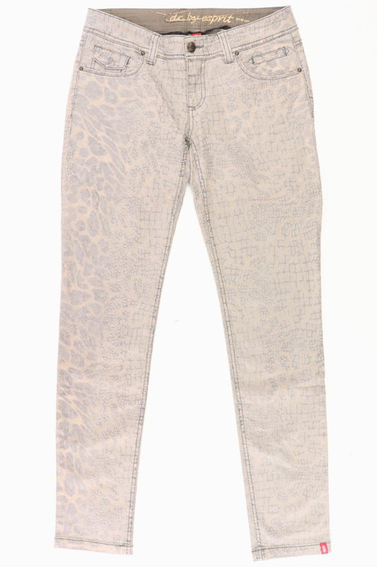 edc by Esprit Skinny Jeans Gr. 36 mit Tierdruck braun aus Baumwolle