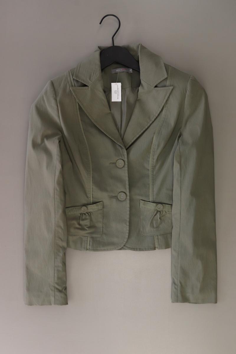 Zero Regular Blazer Gr. 34 Vintage olivgrün aus Polyamid