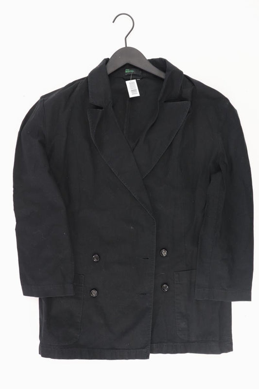 Benetton Mantel Gr. 46 schwarz