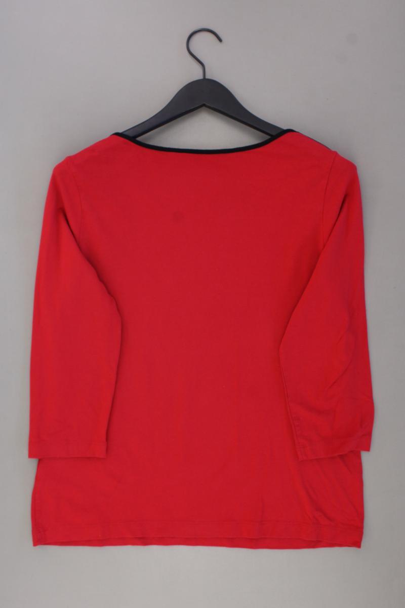 Bianca Regular Shirt Gr. 42 3/4 Ärmel rot aus Viskose