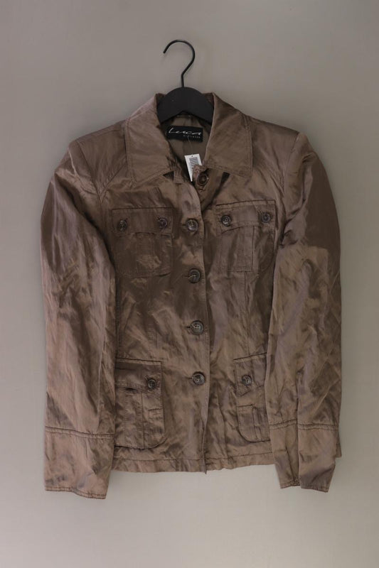 Luca di Firenze Übergangsjacke Gr. 36 neuwertig Vintage braun aus Baumwolle