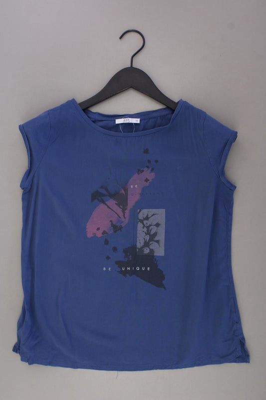 edc by Esprit Printshirt Gr. XS Kurzarm blau