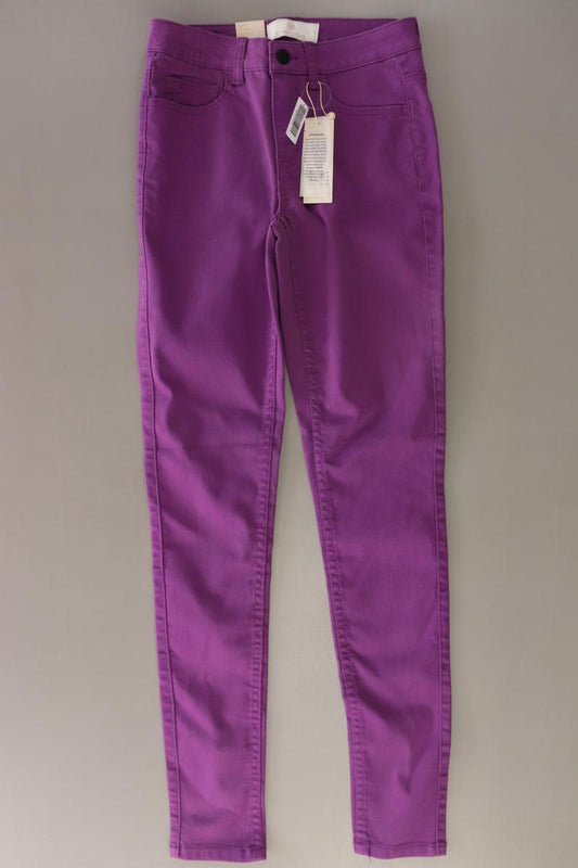Pieces Skinny Jeans Gr. S/M neu mit Etikett Neupreis: 34,95€! lila aus Baumwolle