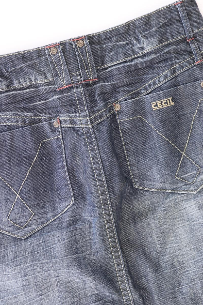 Cecil Jeansrock Gr. W28 blau aus Baumwolle