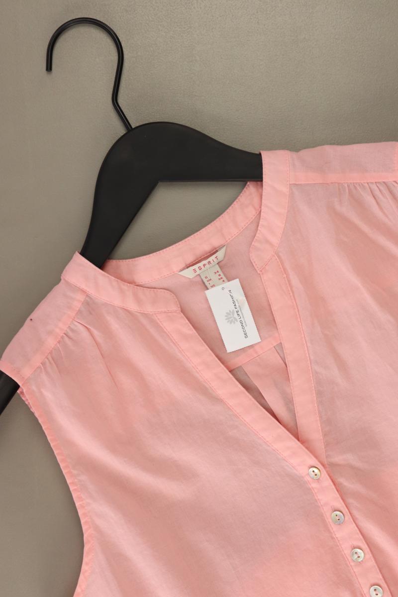 Esprit Ärmellose Bluse Gr. 34 rosa aus Baumwolle