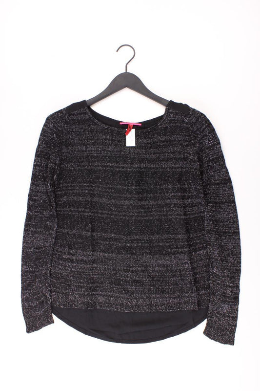 QS by s.Oliver Feinstrickpullover Gr. S schwarz aus Polyester